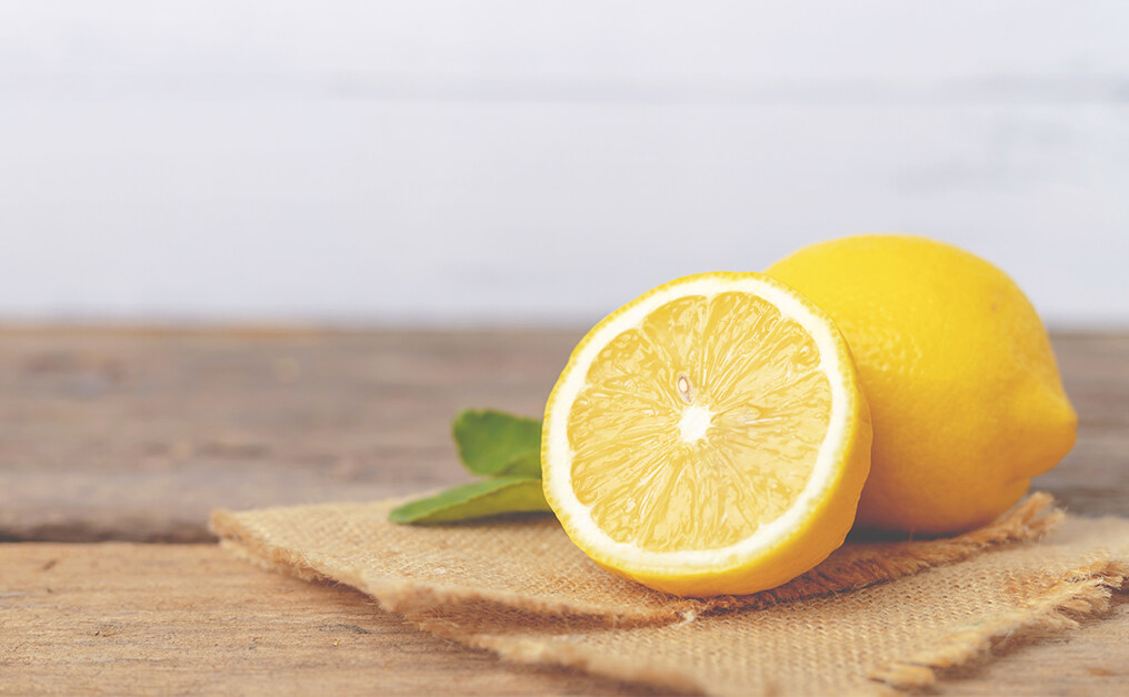 檸檬營養豐富對皮膚和身體有好處