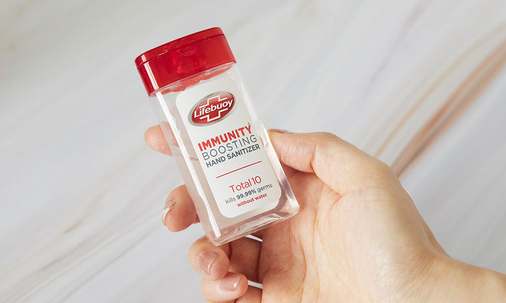 編輯實試酒精搓手液1. Lifebuoy Immunity Boosting Hand Sanitizer