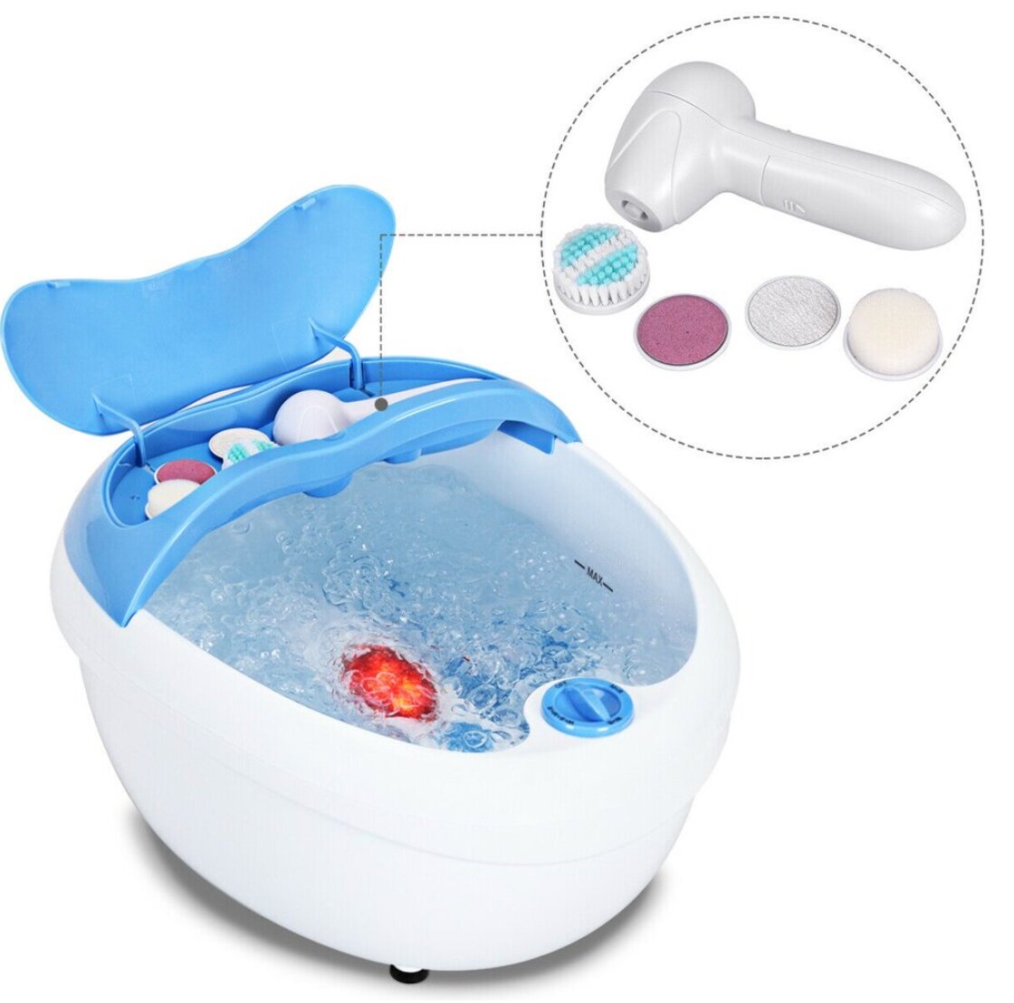 足浴機推薦1:Costway Foot Spa Bath Massager 足浴機推薦1:Costway Foot Spa Bath Massager