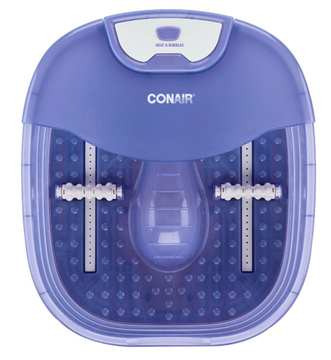 足浴機推薦3：Conair Heat Sense Foot And Pedicure Spa With Heated Bubble Massage FB90