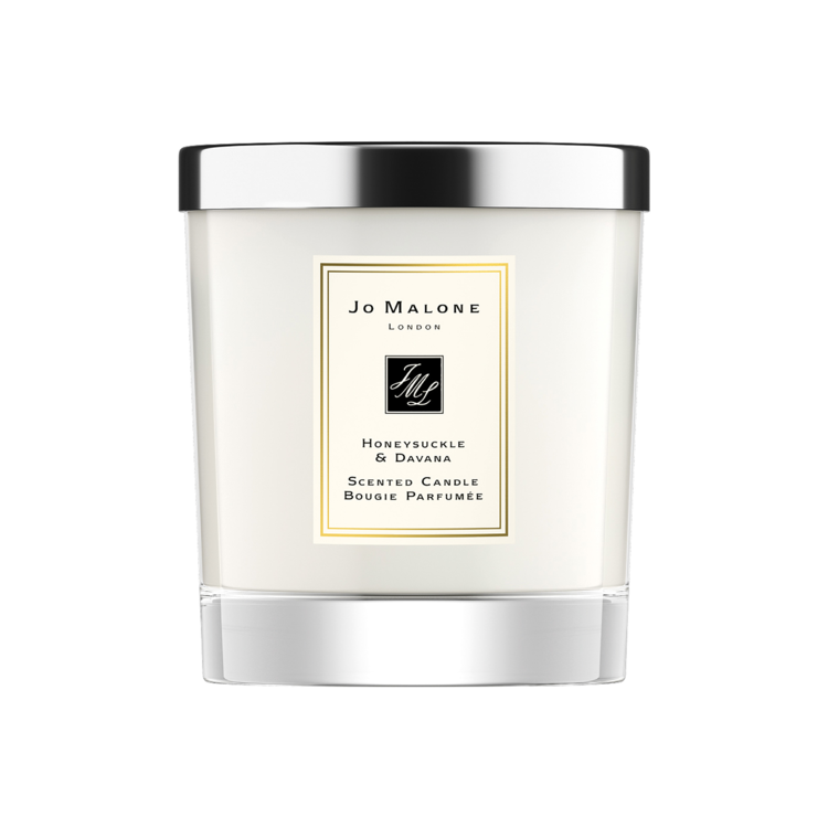 Peony and Blush Suede deluxe candle 600g