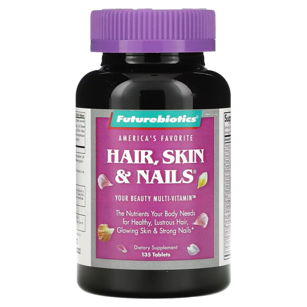 Iherb supplement推介9. Futurebiotics 頭髮、皮膚、指甲營養補充劑 $120.95/135片