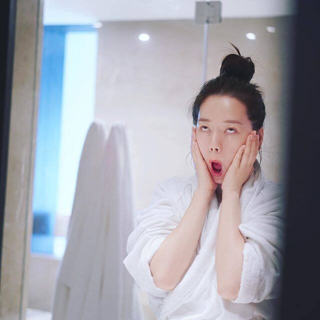 Zelia 直言相比美人照，她個人比較喜歡這一張，覺得自己超美的！