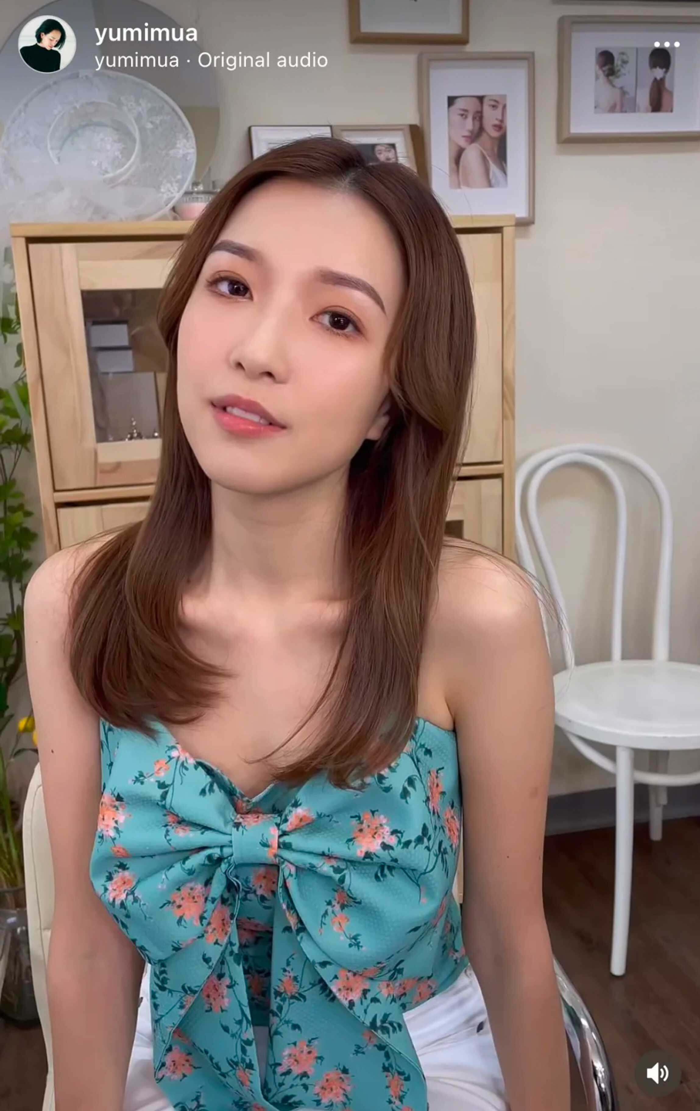 化妝師Yumi Yo在郭嘉文生日正日（27日）於IG上載了短片