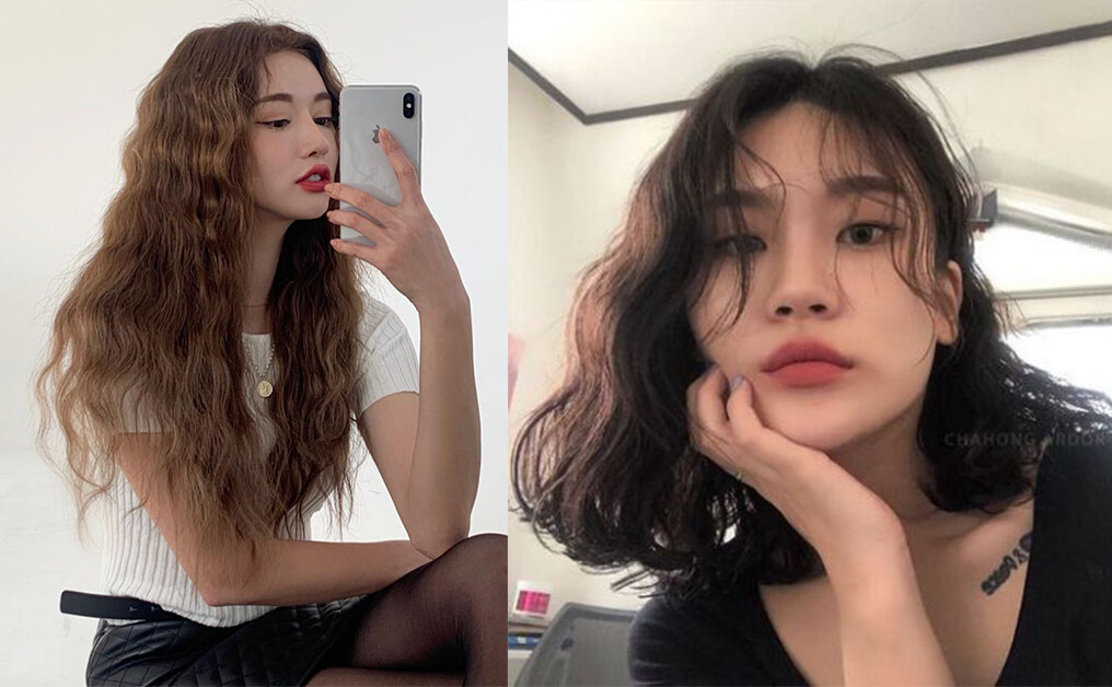 減齡2020韓式髮型：可愛復古捲髮