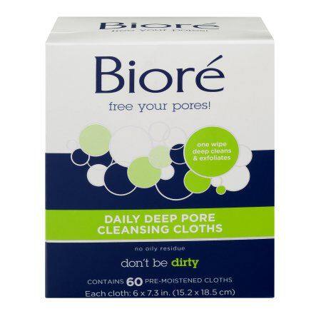 Meghan Markle 平價美妝護膚品推薦：Bioré Daily Deep Pore Cleansing Cloths