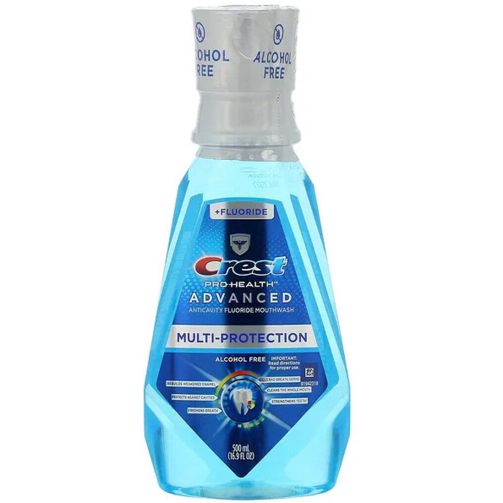 漱口水推薦： Crest Pro-Health Multi-Protection