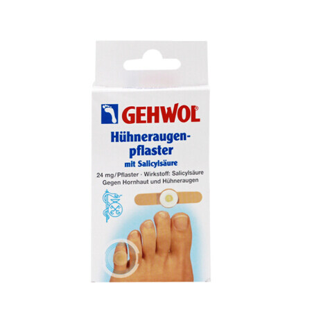 Gehwol 雞眼貼：適合治療生於腳趾間的軟雞眼