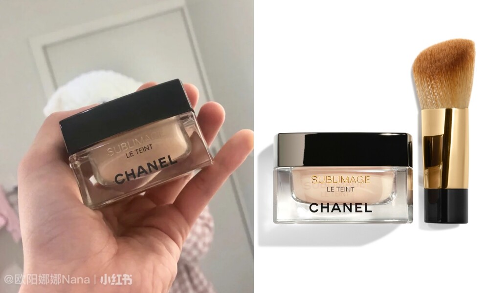 歐陽娜娜的底妝品推薦：Chanel Sublimage le teint 全效再生活膚粉底霜