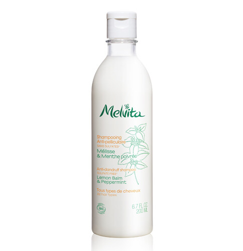 Melvita Organic Anti-dandruff Shampoo－Lemon Balm & Peppermint