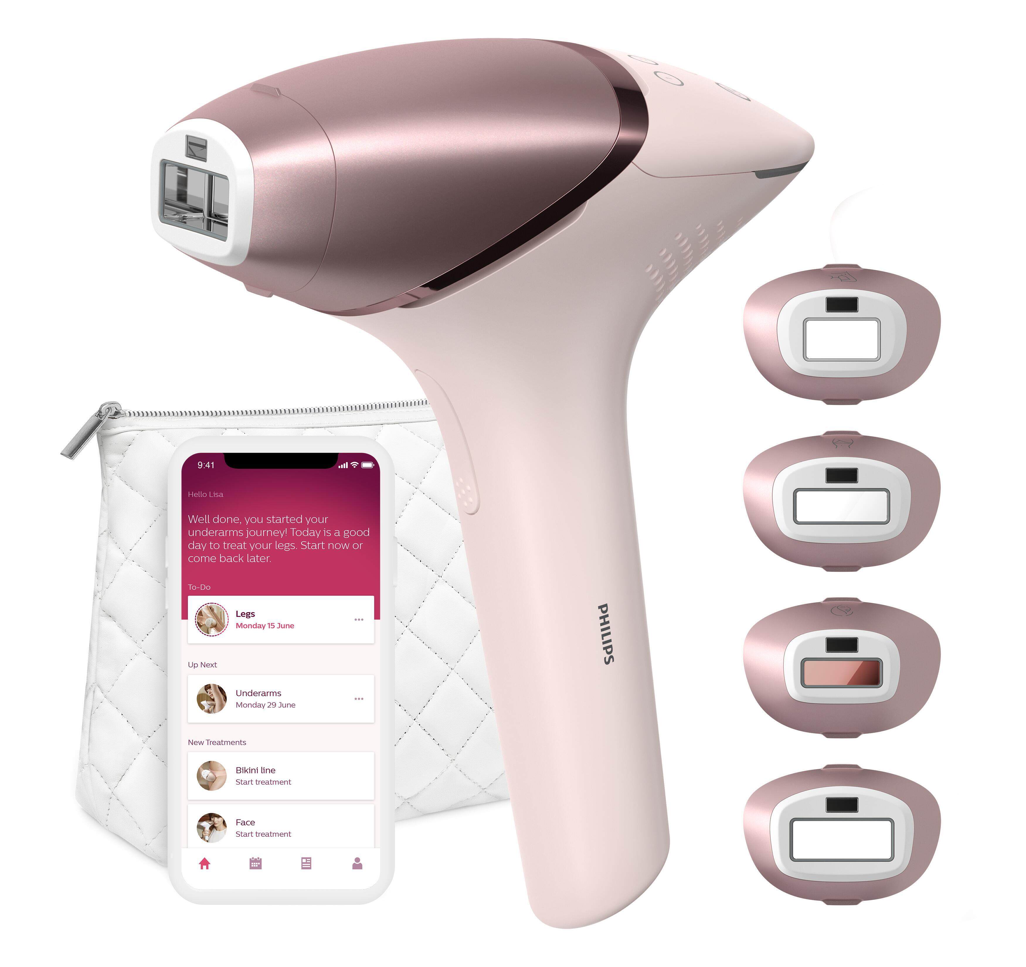 No.1 女神都愛用｜全新升級版Philips Lumea IPL彩光脫毛器｜獨有