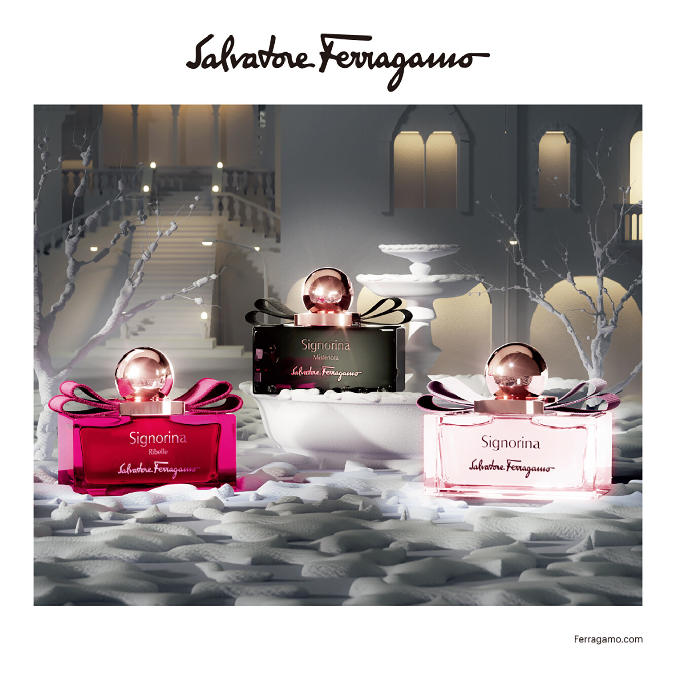 Salvatore Ferragamo 限量節日系列 & Signorina EDP香水限定版閃亮登場「聖誕紅禮盒」燃點歡樂氣氛 Salvatore Ferragamo 限量節日系列 & Signorina EDP香水限定版閃亮登場「聖誕紅禮盒」燃點歡樂氣氛