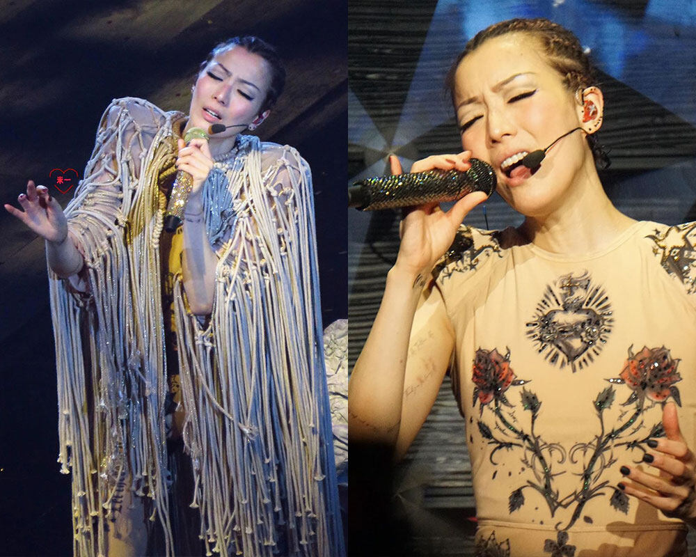 盤點鄭秀文演唱會化妝造型! 盤點鄭秀文演唱會化妝造型!