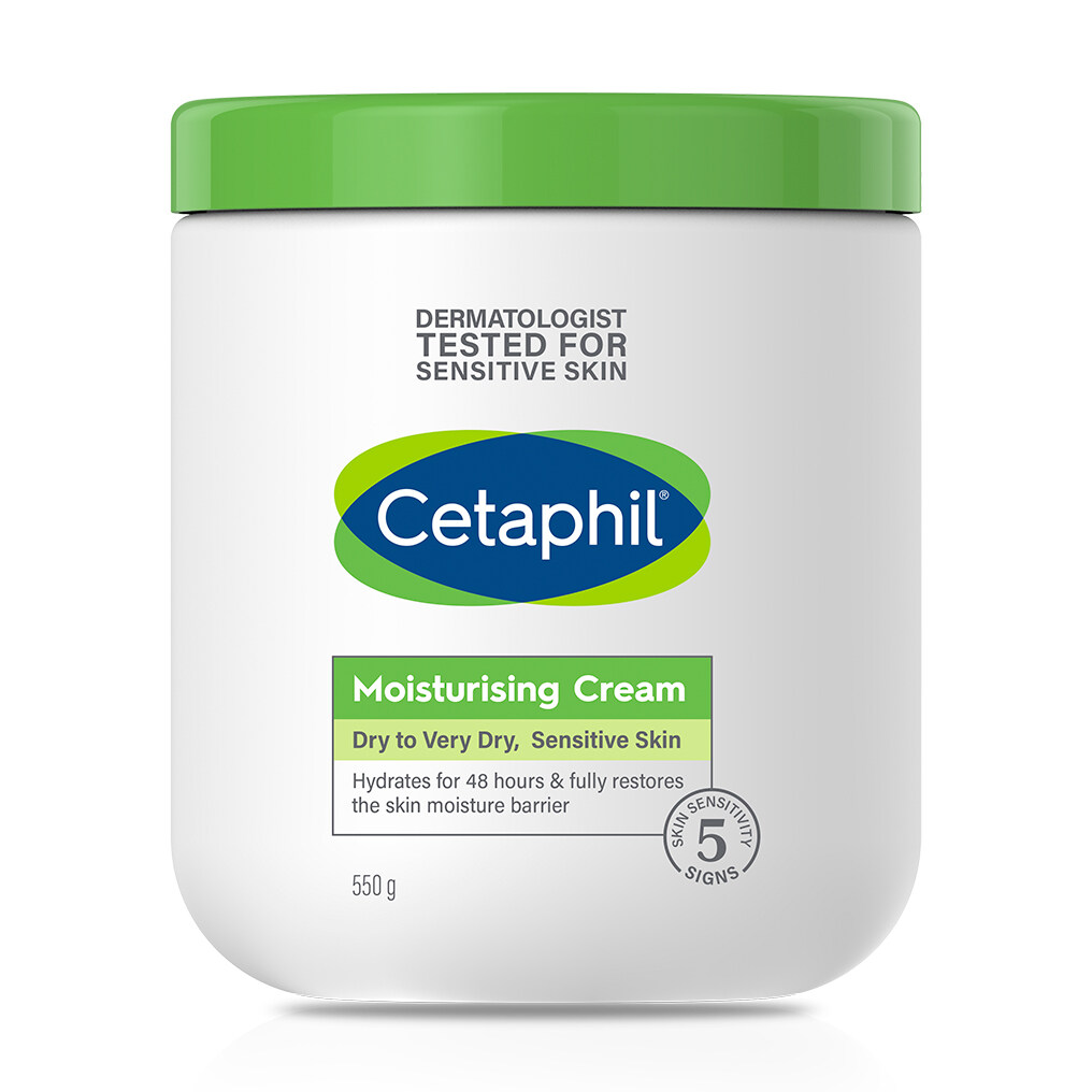 皮膚敏感藥膏/止痕產品推介：舒特膚Cetaphil Moisturising Cream