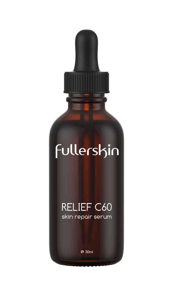 FullerSkin RELIEF C60 $899/30ml, $299/8ml