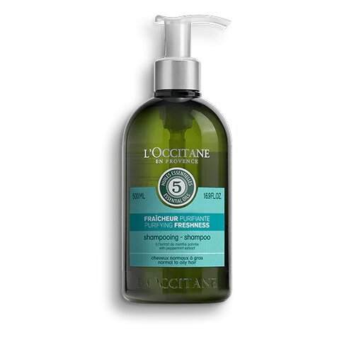 控油洗頭水推介13. L'Occitane Purifying Freshness Shampoo 草本療法清爽淨化洗髮水 $295/ 500ml