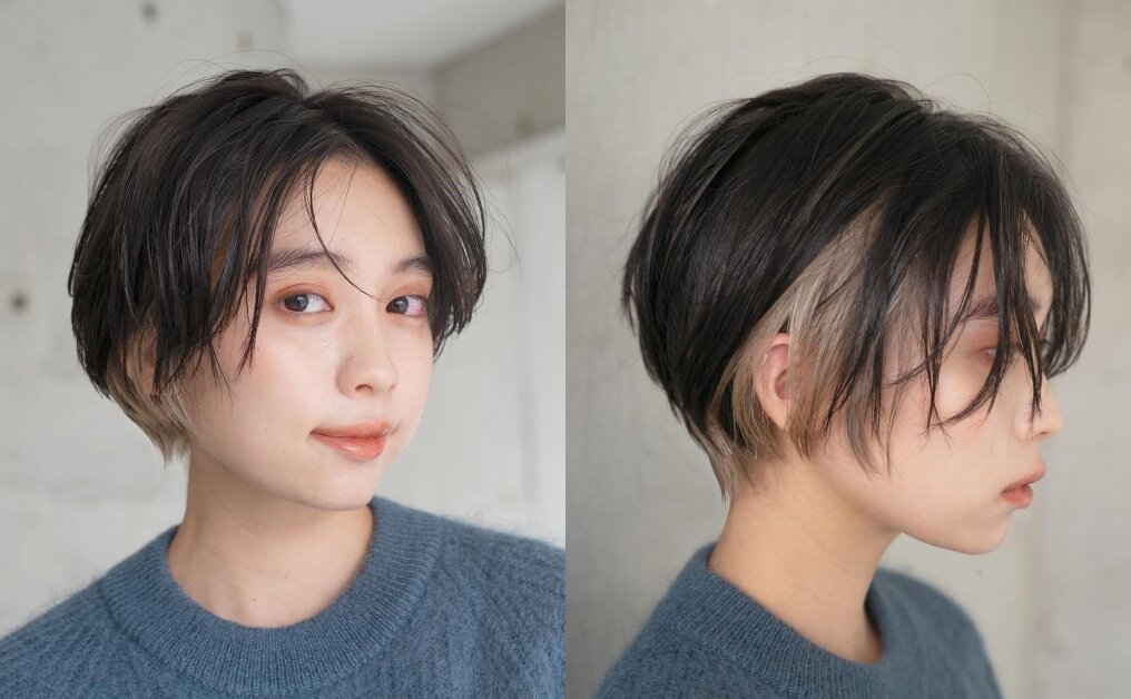 短髮造型｜不用整理的  Hair Styles+Hair Weaving 織髮