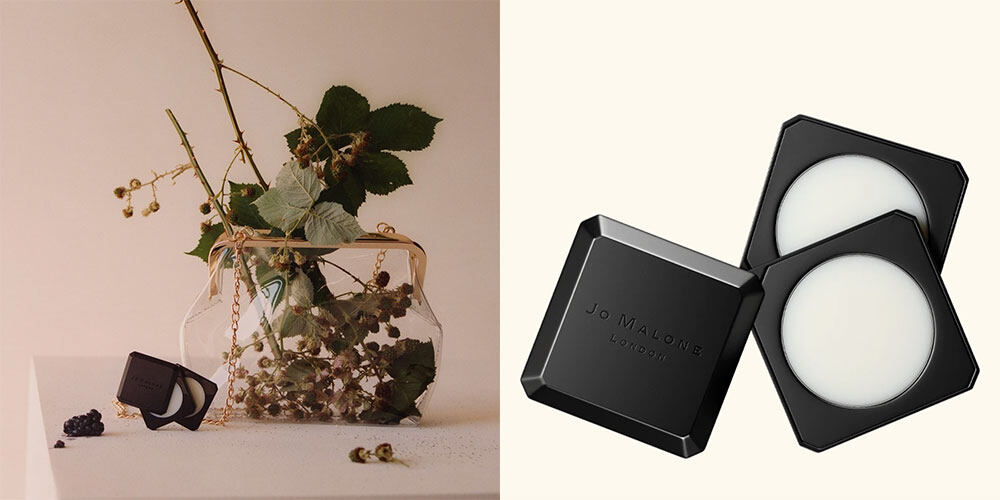 Jo Malone London Blackberry & Bay Solid Scent Refill 黑莓子與月桂葉古龍水調香膏補充裝 $185、香氛糅合調香盤 $320 Jo Malone London Blackberry & Bay Solid Scent Refill 黑莓子與月桂葉古龍水調香膏補充裝 $185、香氛糅合調香盤 $320