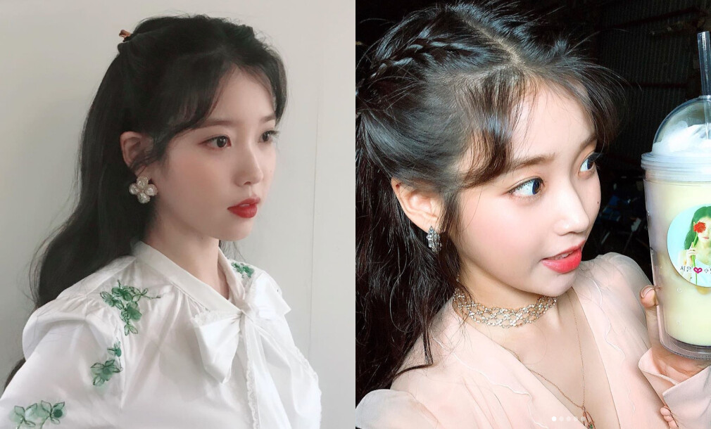 編髮,編髮 2019,夏日髮型,IU 編髮,編髮 2019,夏日髮型,IU