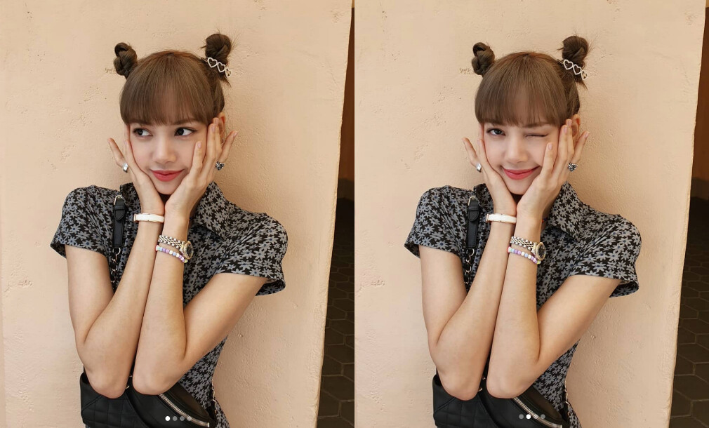 雙丸子頭,Black Pink Lisa,編髮,編髮 2019,夏日髮型 雙丸子頭,Black Pink Lisa,編髮,編髮 2019,夏日髮型