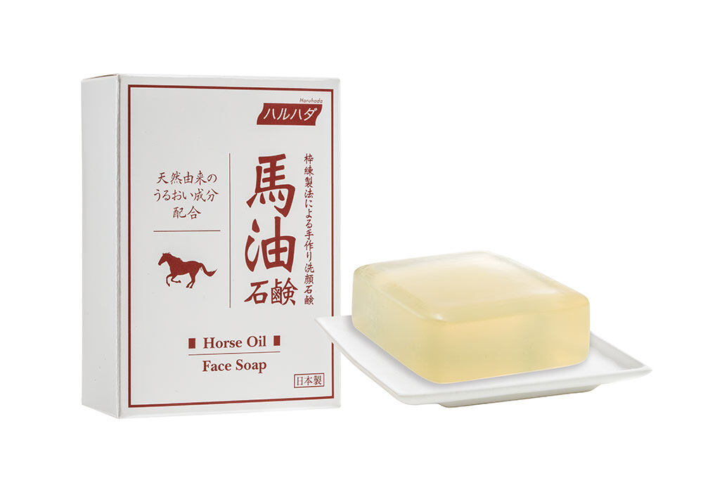 Haruhada馬油手工潔面皂 $128