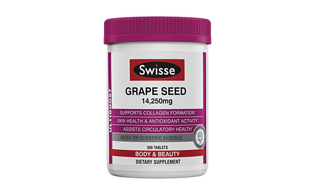 美白丸推薦：Swisse Ultiboost Grape Seed Supplement