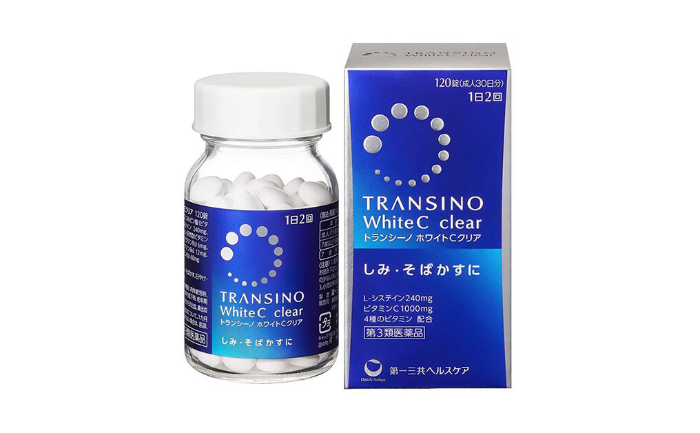 美白丸推薦：Transino White C Clear Whitening Supplement