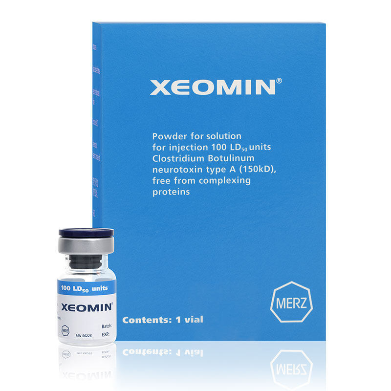 德國MERZ藥廠以專利高科技提煉的XEOMIN®是零雜質 ^ 純淨肉毒桿菌素