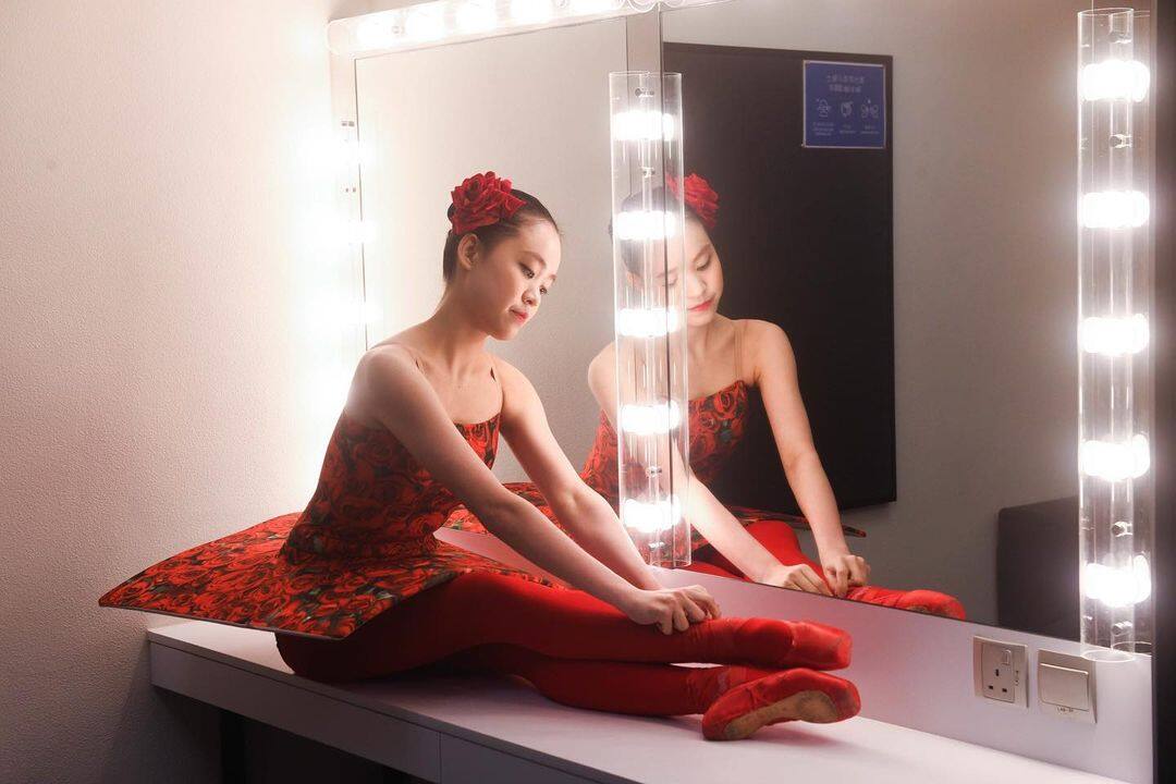 劉秀盈熱愛芭蕾舞，從中亦悟出人生道理，她在IG寫道