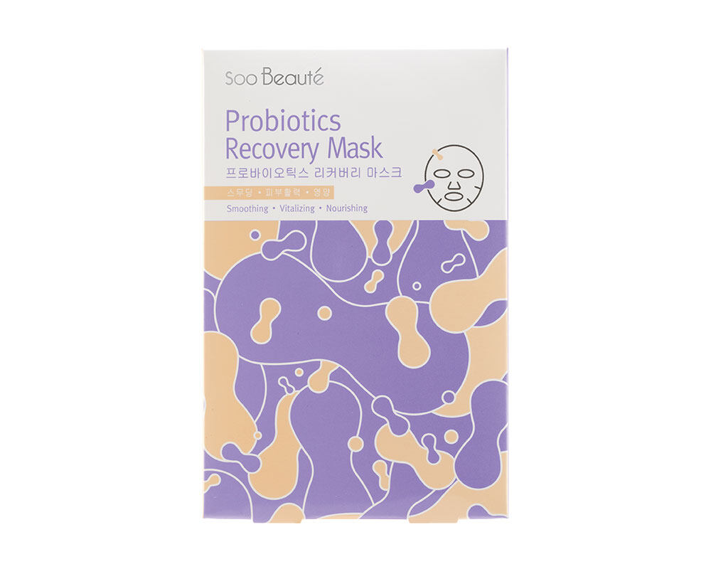 新娘必試人氣急救保濕面膜 5. Soo Beauté Probiotics Recovery Mask $138/10片(平均一片$13.8) 新娘必試人氣急救保濕面膜 5. Soo Beauté Probiotics Recovery Mask $138/10片(平均一片$13.8)
