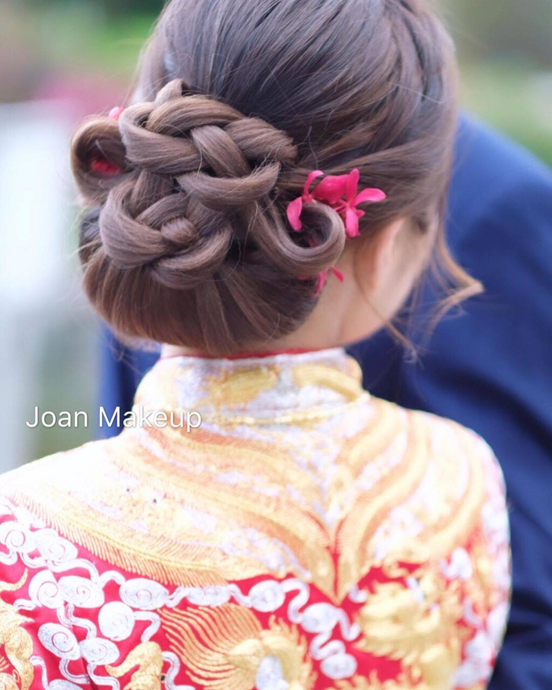 裙褂髮型 1. 傳統中國風