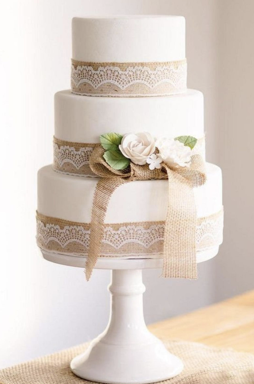 Bella Cake Store - Wedding rustic fake cake