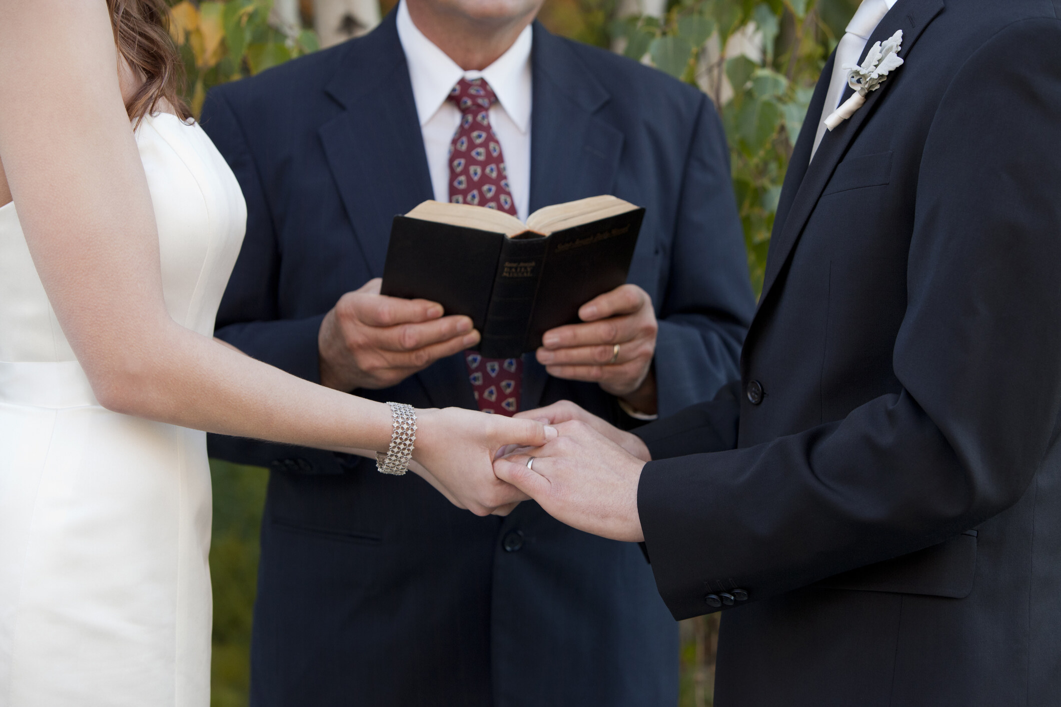 結婚誓詞莊嚴且具法律效力