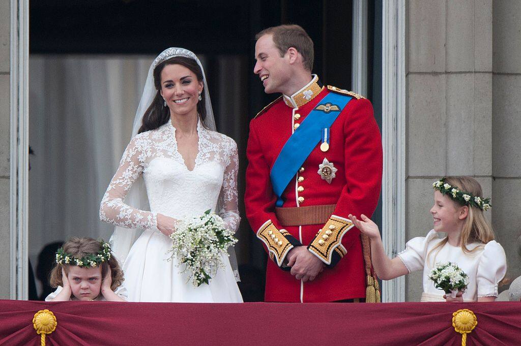 威廉王子與凱特王妃的世紀婚禮在倫敦的西敏寺大教堂隆重舉行