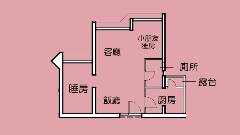 二手公屋微裝修｜戶主邊住邊裝修打造470呎溫馨窩居｜IKEA ＋淘寶就做到！