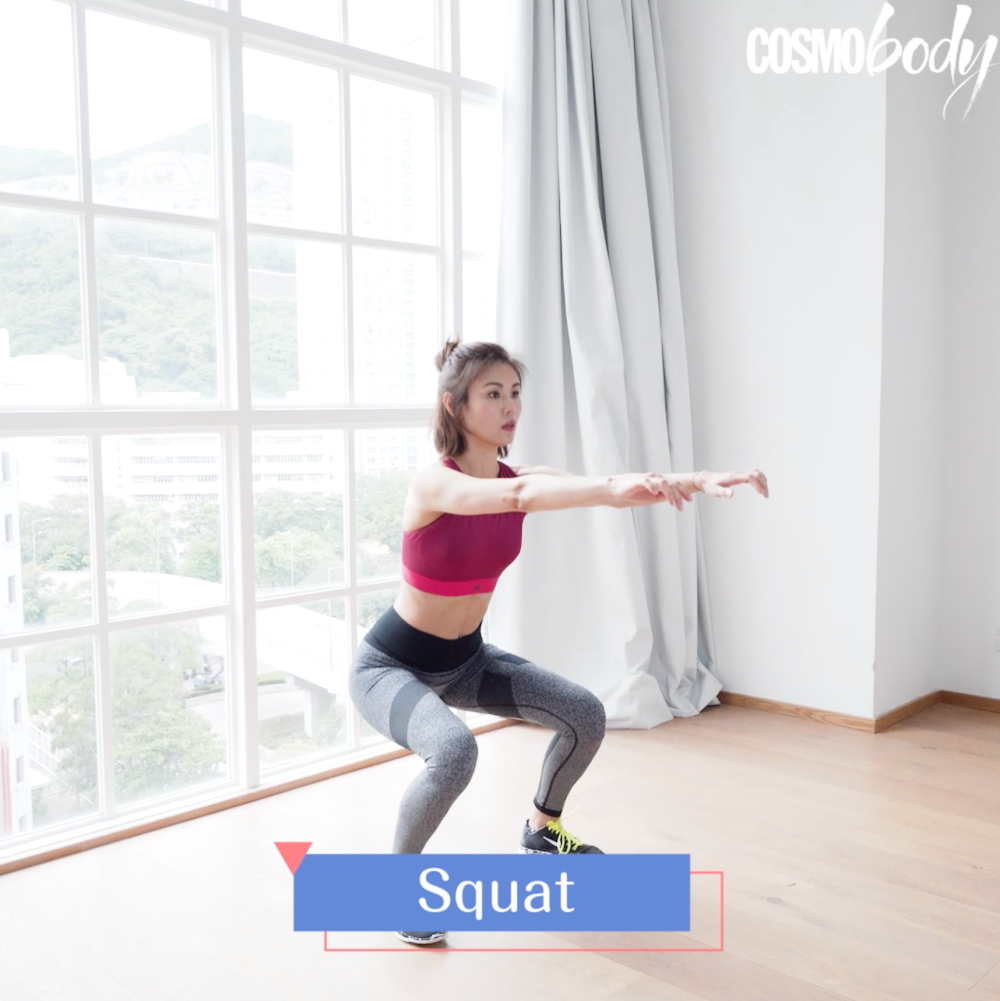 家居Workout 2：Squat