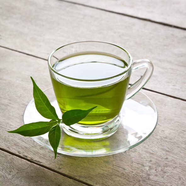別將杞子與綠茶一起沖泡 ，因綠茶所含的鞣酸具有吸附作用。