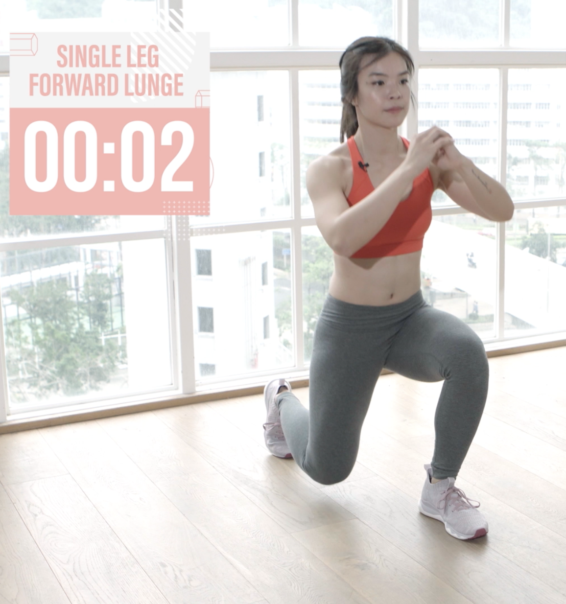 微胖女高效燒脂操！4分鐘HIIT Workout高強度間歇訓練集中操腹肌及臀部線條