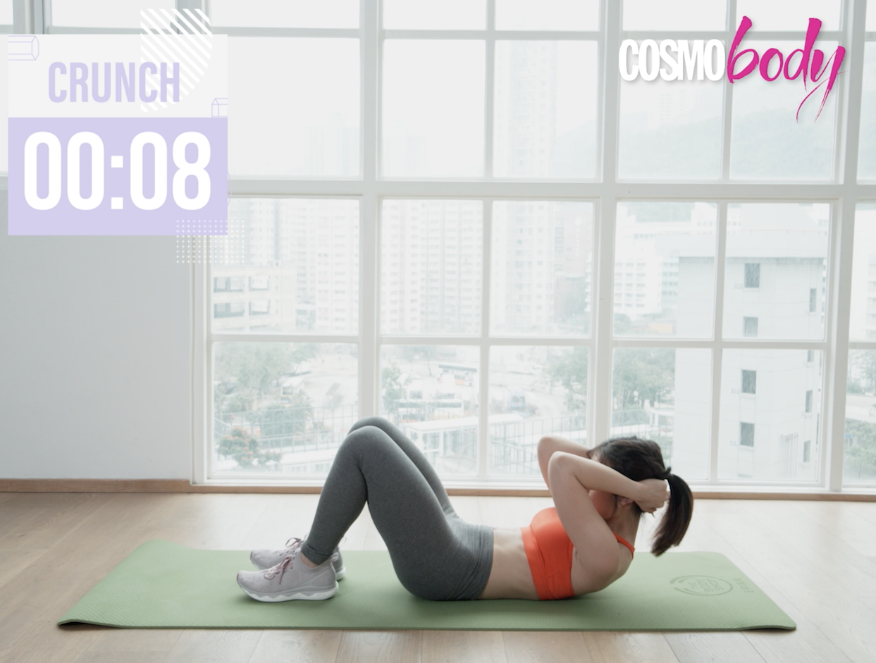 4分鐘高效腹肌訓練!HIIT Workout高強度間歇訓練集中燒脂減肥操腹肌 - Cosmo Fit Friday 4分鐘高效腹肌訓練!HIIT Workout高強度間歇訓練集中燒脂減肥操腹肌 - Cosmo Fit Friday
