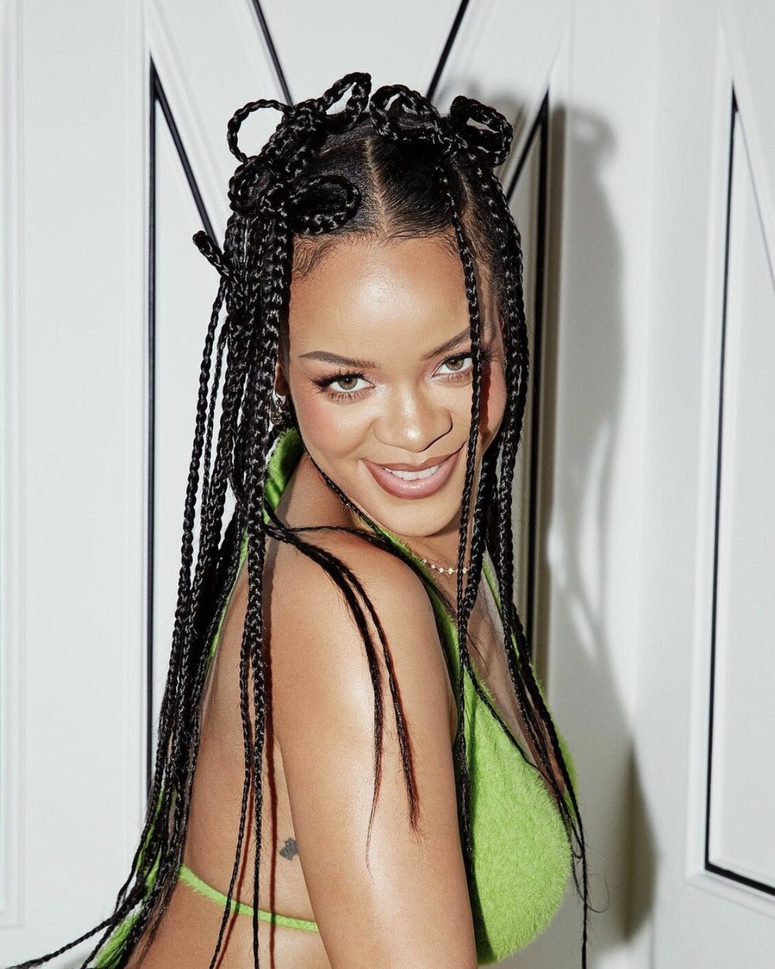 Rihanna 霸氣金句6. 把目光放在終點線，而不是身邊的干擾