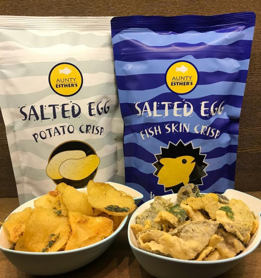 新加坡鹹蛋魚皮卡路里爆標，10片等於3碗飯！