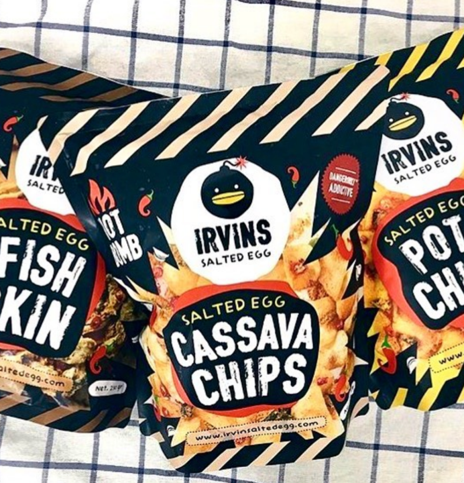 新加坡鹹蛋魚皮卡路里爆標，10片等於3碗飯！