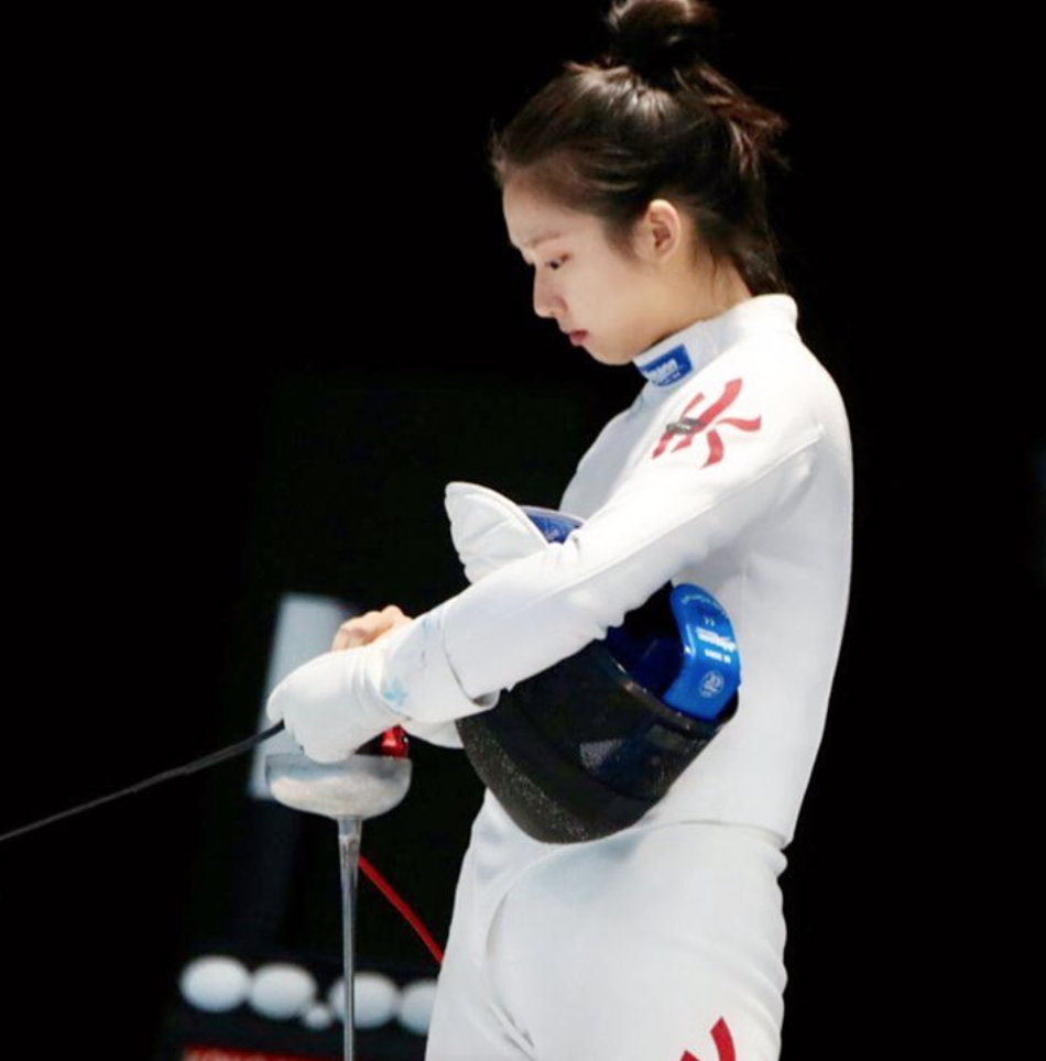 劍擊運動員江旻憓為東京奧運積極備戰：「我很享受練習的過程，從中追求