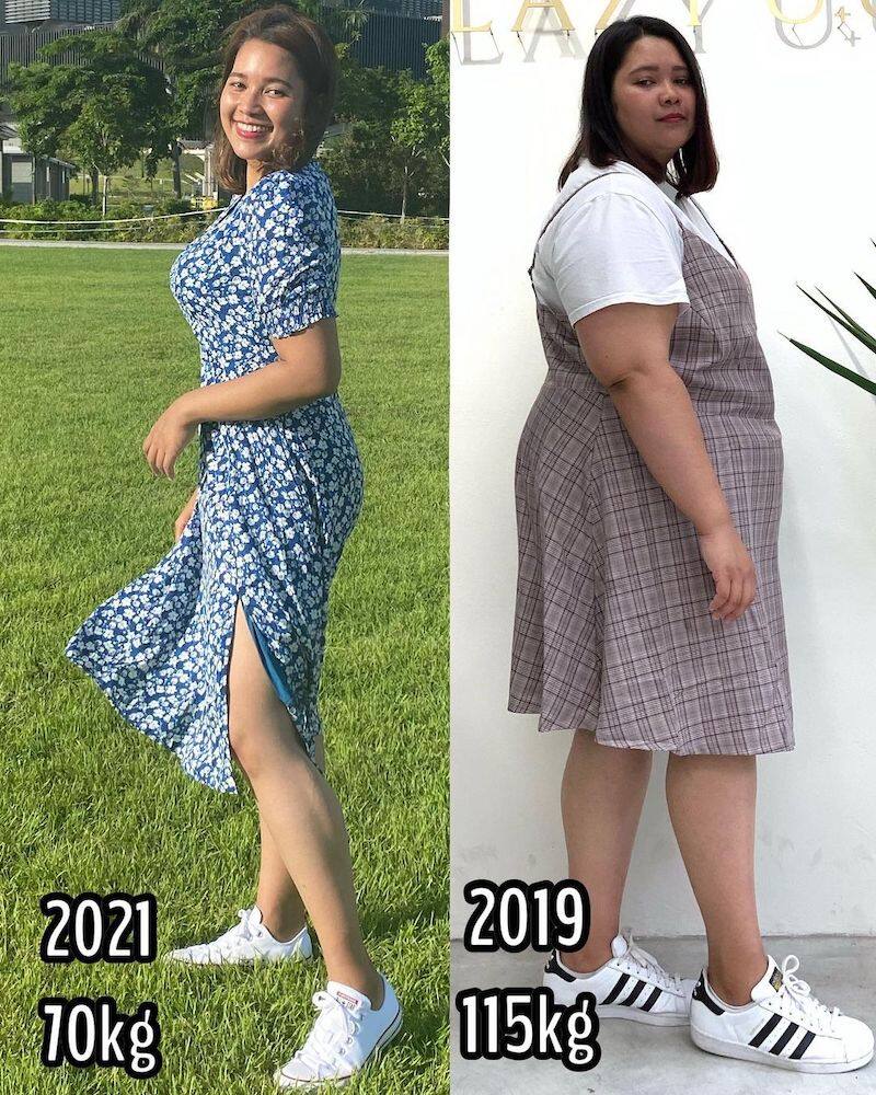 118kg 棉花糖港女Way 被嘲老姑婆！2年激減40kg：「想減肥因不想錯過太多精