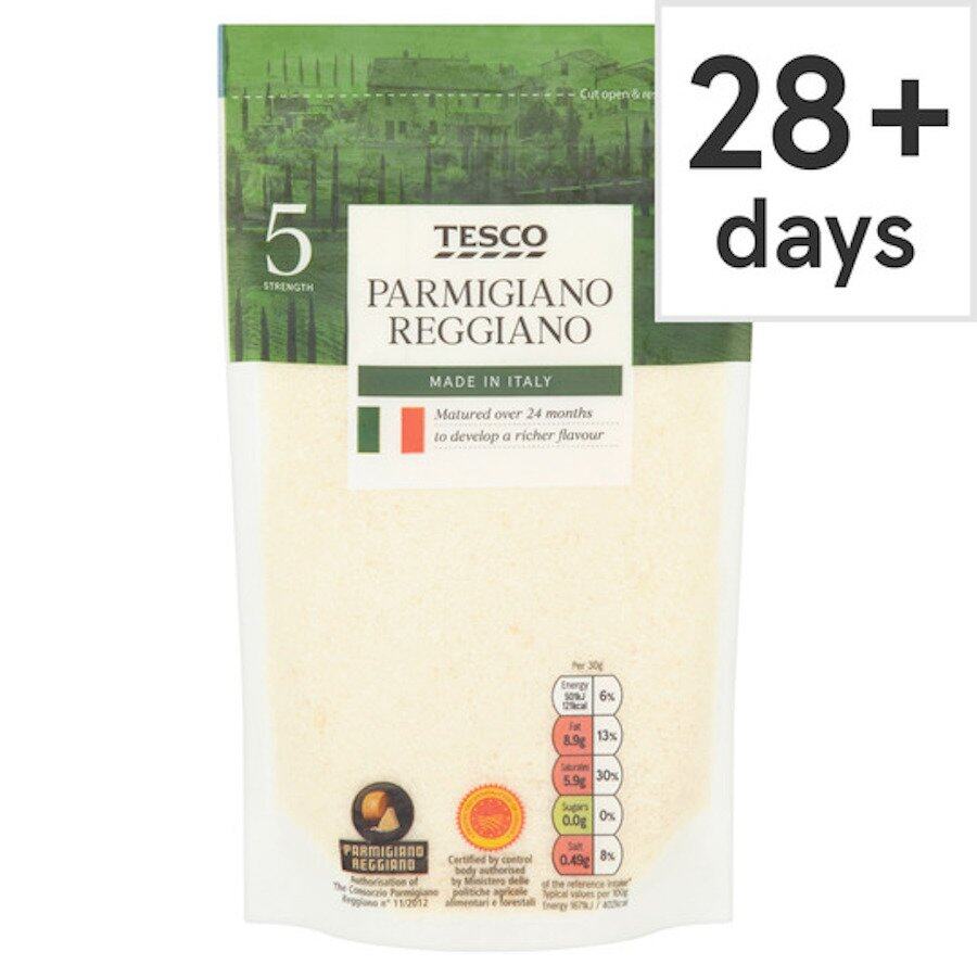 Tesco Grated Parmigiano Reggiano 100G 21.71