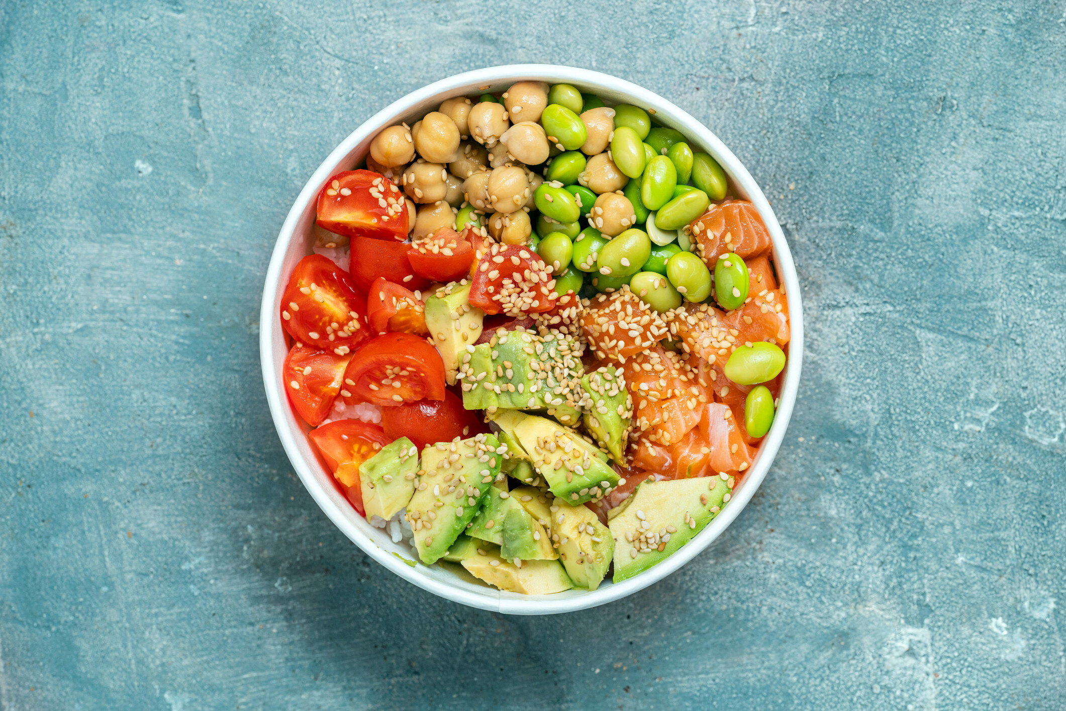 Poke Bowl蓋飯食材｜今夏最強人氣美食！10款常用食材推介 低卡低油吃出平坦