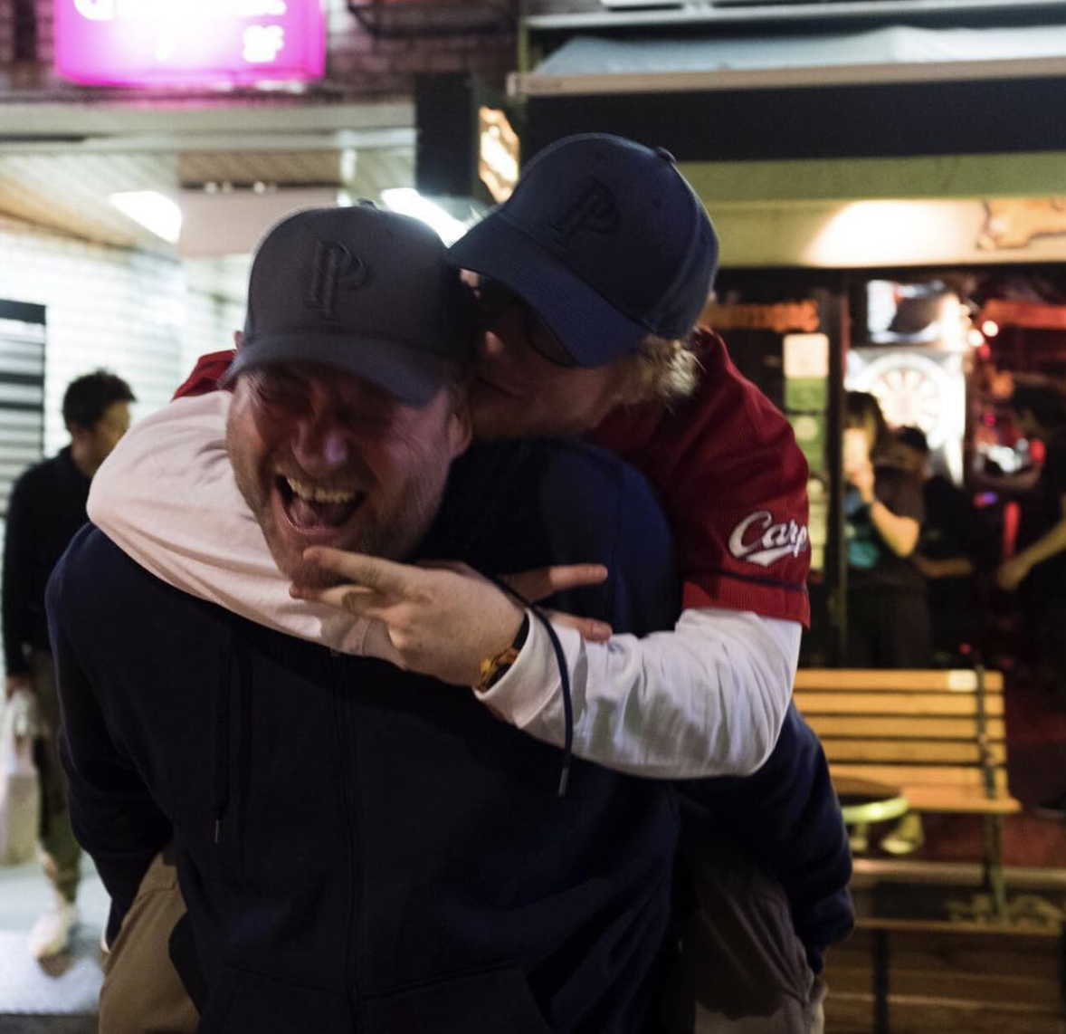 ed sheeran kevin Myers 保鑣 助手 網紅 IG ed sheeran kevin Myers 保鑣 助手 網紅 IG