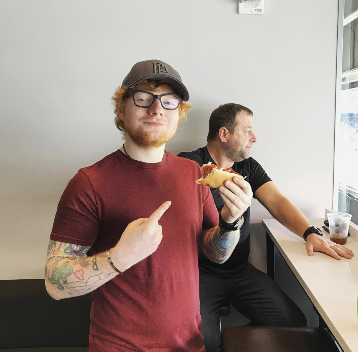 ed sheeran kevin Myers 保鑣 助手 網紅 IG ed sheeran kevin Myers 保鑣 助手 網紅 IG