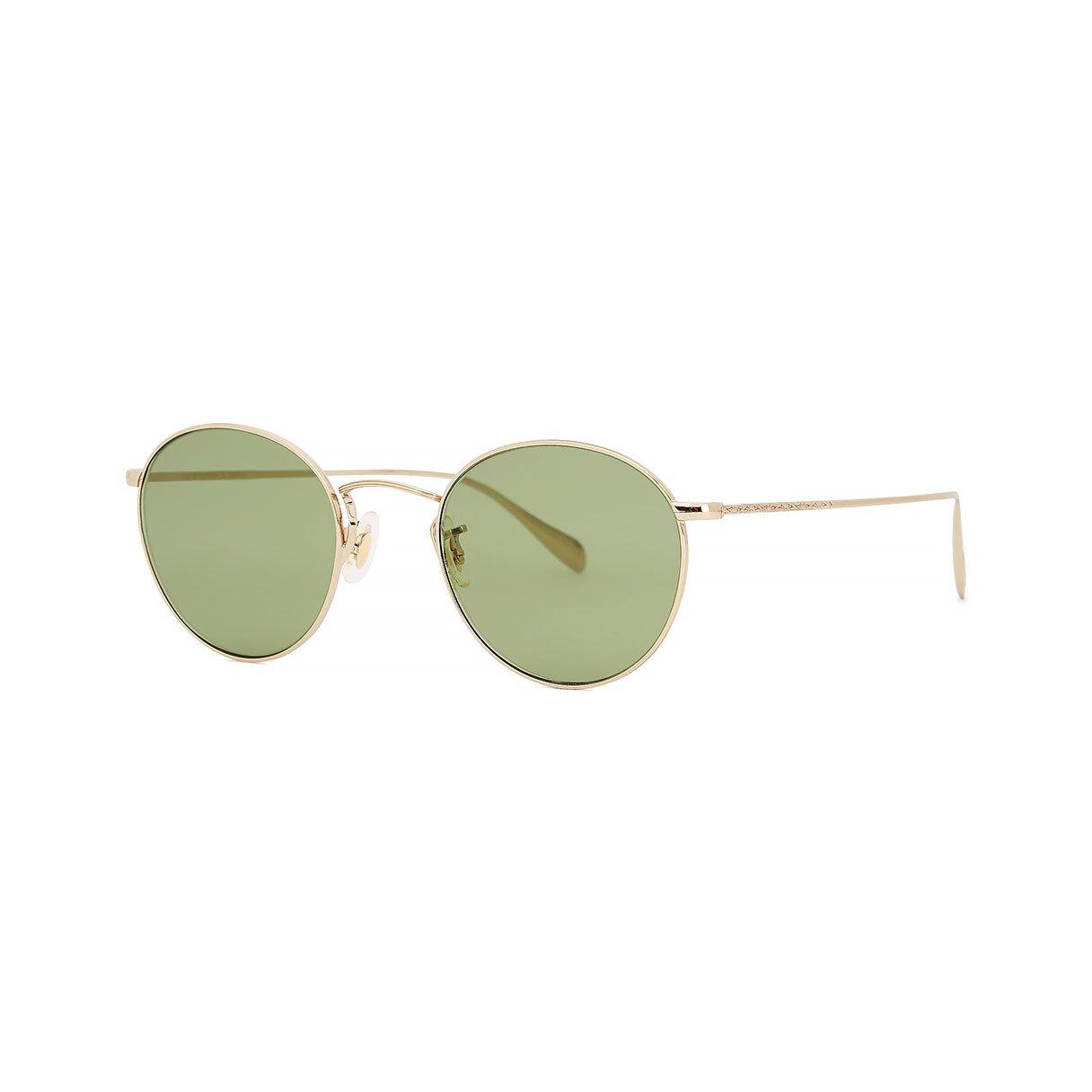 Oliver Peoples綠色太陽眼鏡
