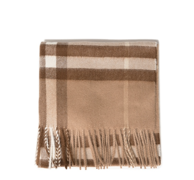 BURBERRY Vintage check cashmere scarf